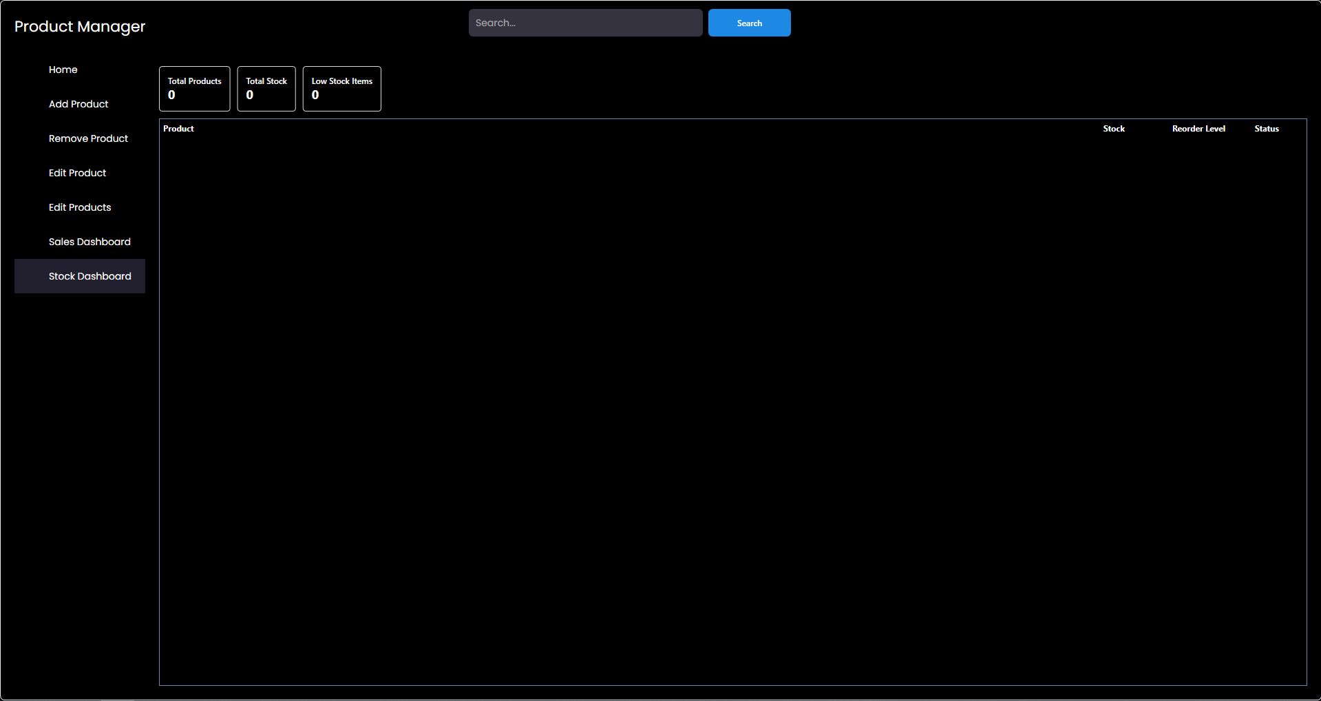 Stock Dashboard
